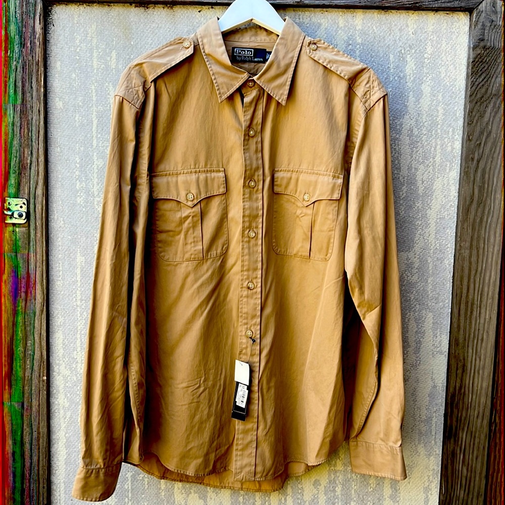 Ralph Lauren Military Style Button Down